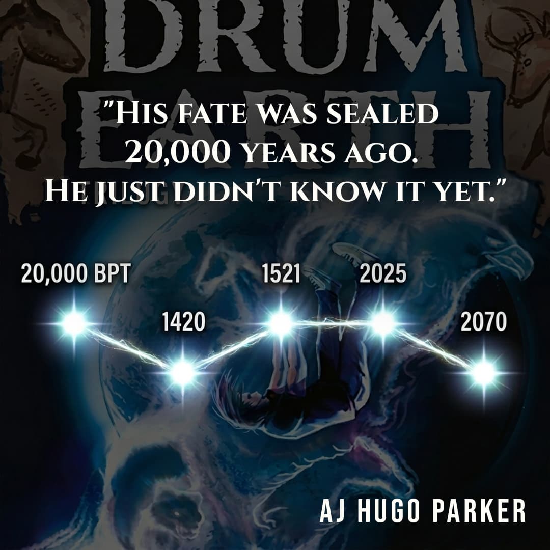 His fate was sealed 20,000 years ago — Drum Earth timeline
